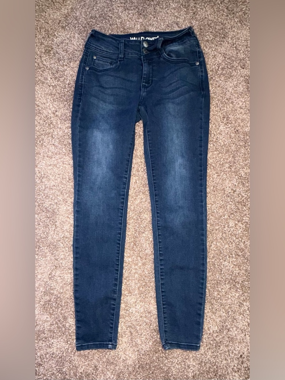 Wallflower The Ultra Fit Dark Blue Skinny Jeans
